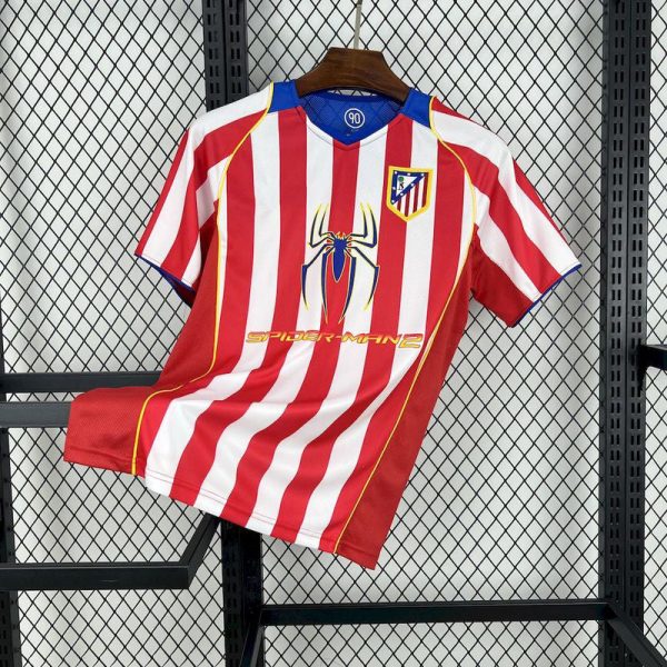2004-05 Atletico Madrid Home Retro S-XXL