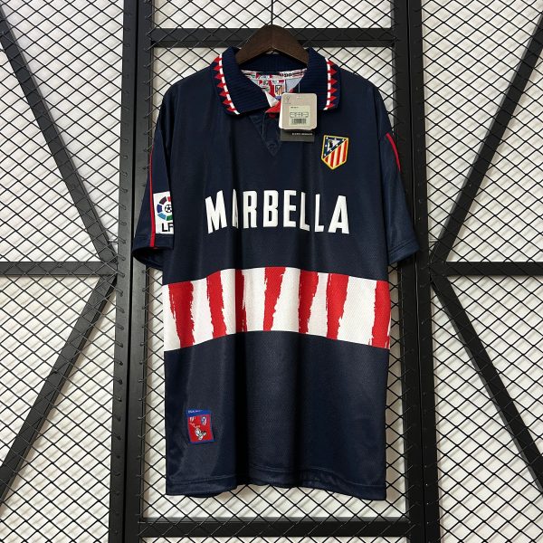 1997-98 Atletico Madrid Home Retro S-XXL