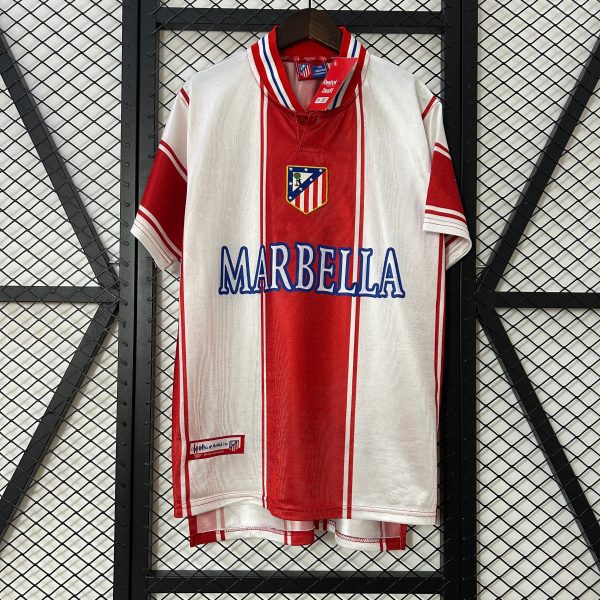 1999-00 Atletico Madrid Home Retro S-XXL