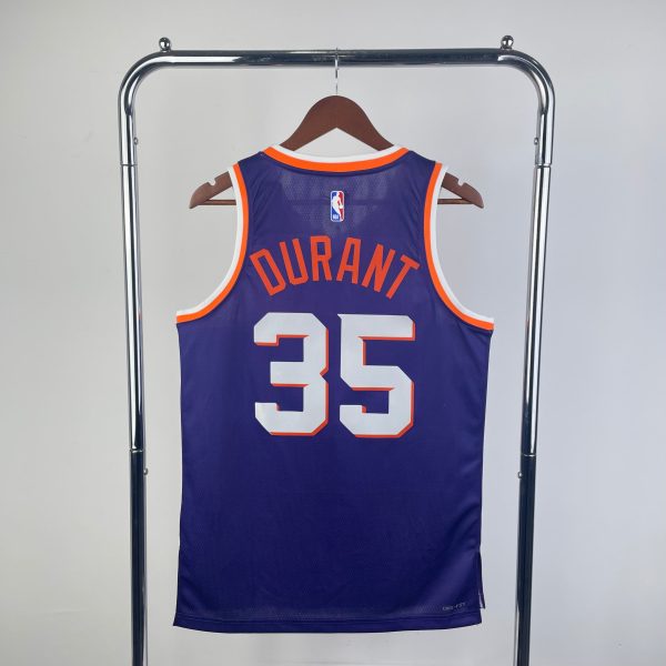 NBA 2024-25 Suns Away Purple No. 35 DURANT - Image 4
