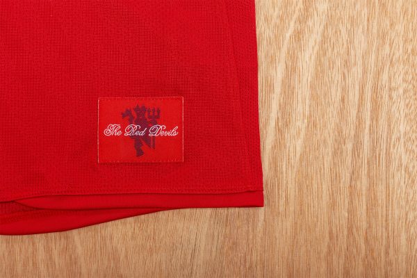 2007-08 Manchester United Home League Edition Retro long sleeved S-2XL - Image 5