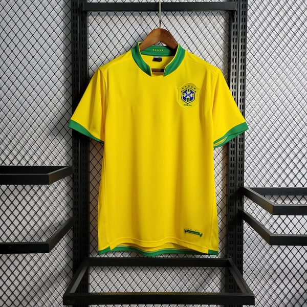 2006 Brazil home Retro S-XXL