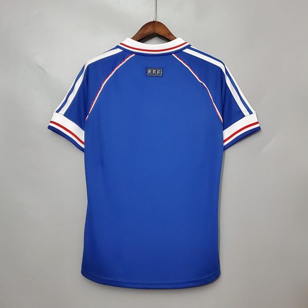 1998 France home Retro S-XXL - Image 2