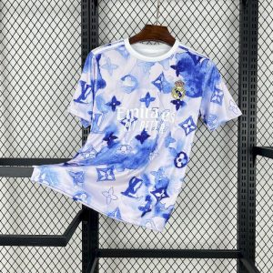 2025-26 Real Madrid L-V Blue S-2XL