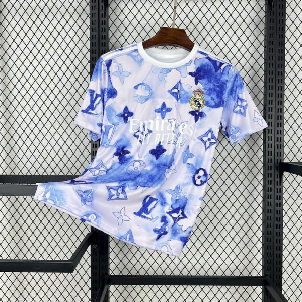 2025-26 Real Madrid L-V Blue S-2XL