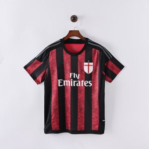 2015-16 AC Milan Home Retro S-2XL