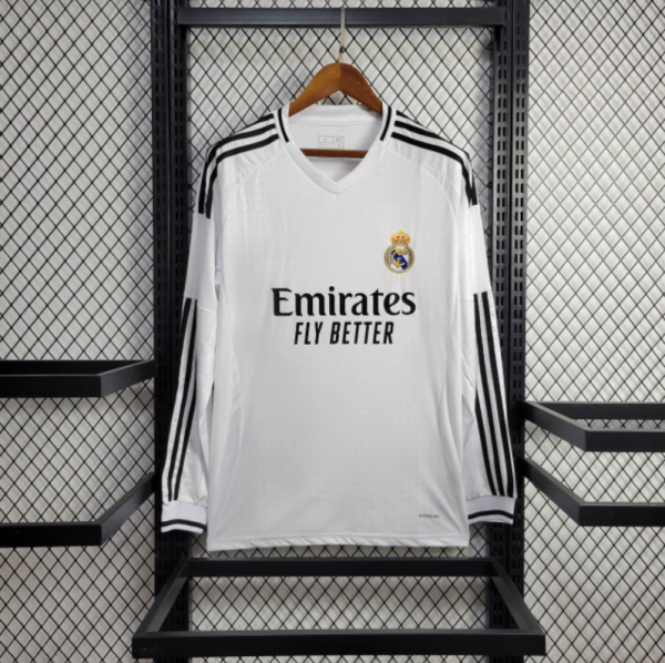 2024-25 Real Madrid Home long sleeve S-2XL