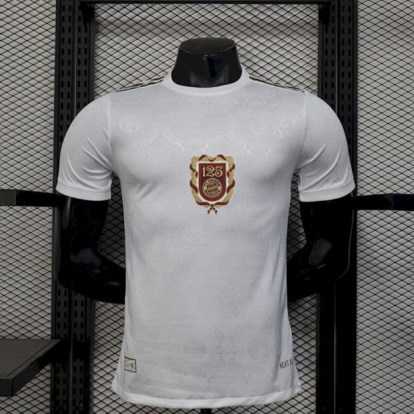 2025-26 Bayern Munich 125 Years White Player S-2XL
