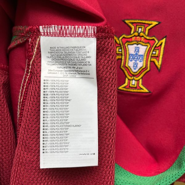 2002 Portugal home Retro S-2XL - Image 3