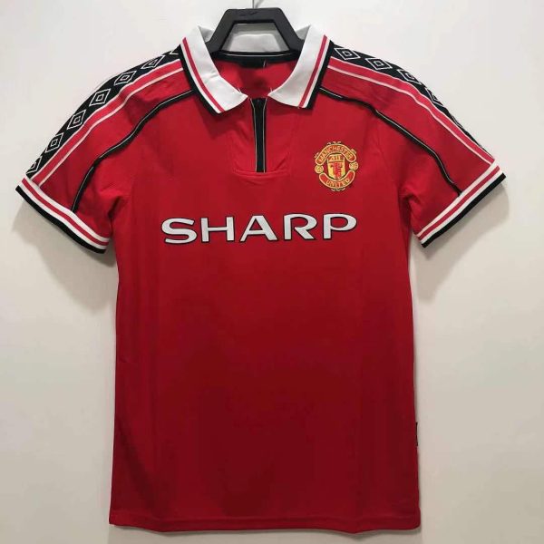 1998-99 Manchester United Home Retro S-2XL