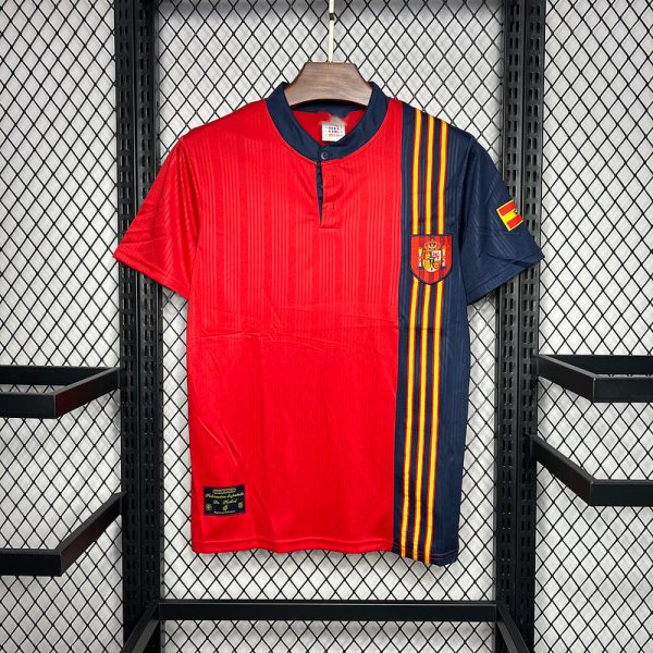 1996 Spain Home Retro S-2XL