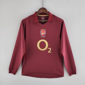 2005-06 Arsenal Home Long Sleeve S-2XL