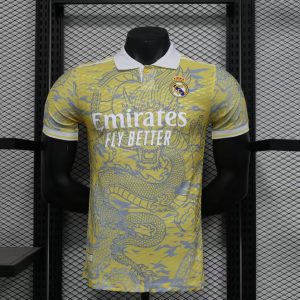 2025-26 Real Madrid Special Yellow Dragon Player S-2XL