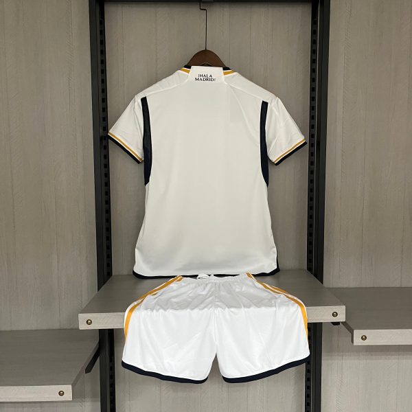 Kids 2023-24 Real Madrid Home Size 16-28 - Image 2