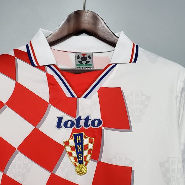 1998 Croatia away Retro S-2XL - Image 3