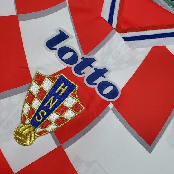 1998 Croatia away Retro S-2XL - Image 4