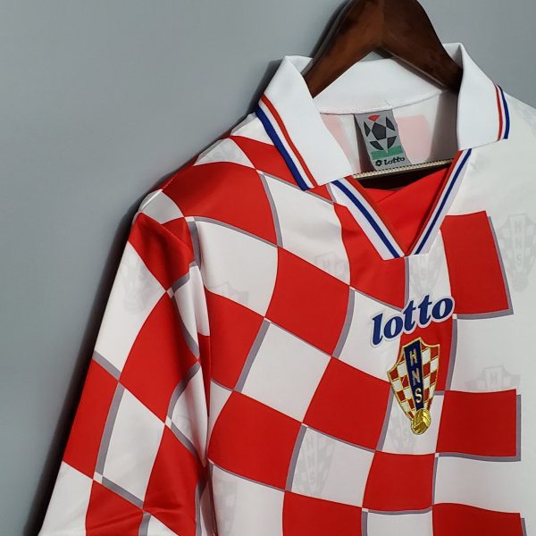 1998 Croatia away Retro S-2XL - Image 6