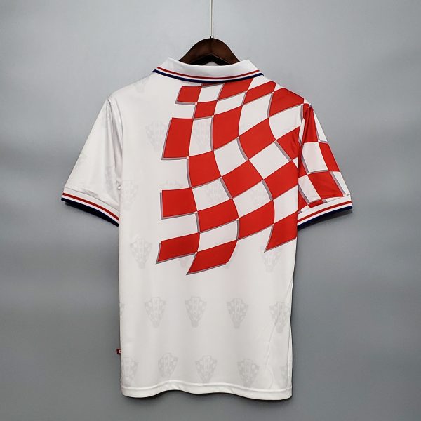 1998 Croatia away Retro S-2XL - Image 2