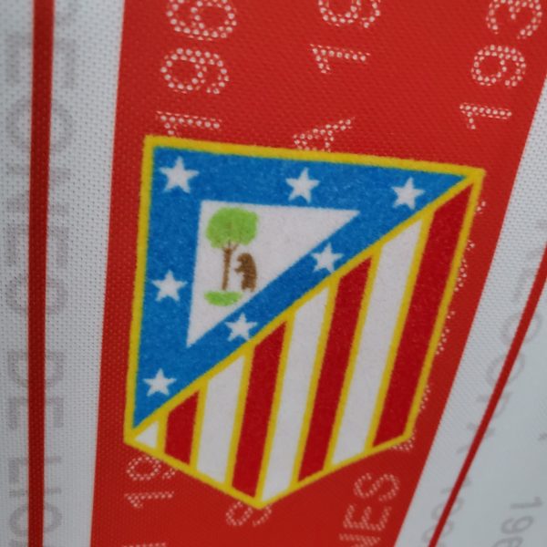 1995-96 Atletico Madrid Home Retro S-XXL - Image 3