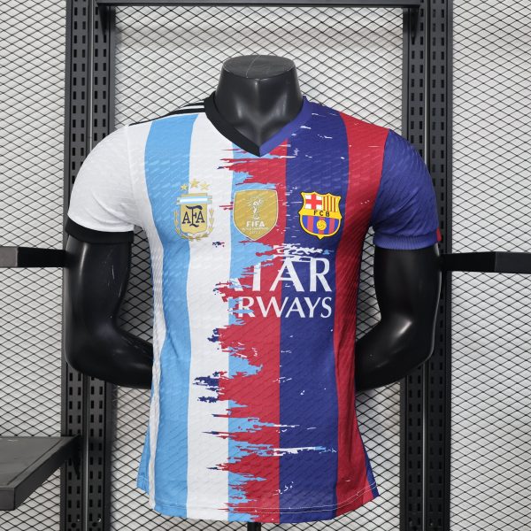 2025-26 Barcelona 10 Messi Player Size S-2XL