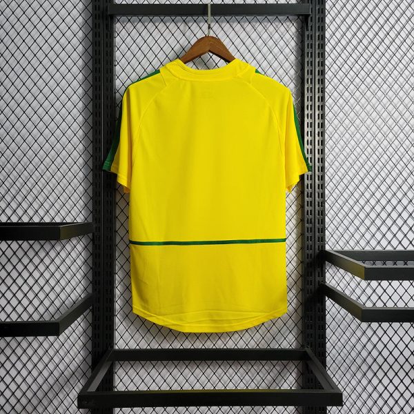 2002 Brazil home Retro S-XXL - Image 2