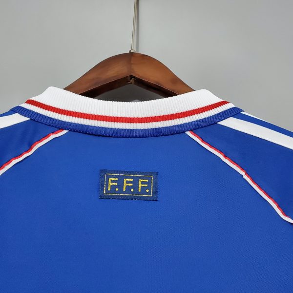 1998 France home Retro S-XXL - Image 3
