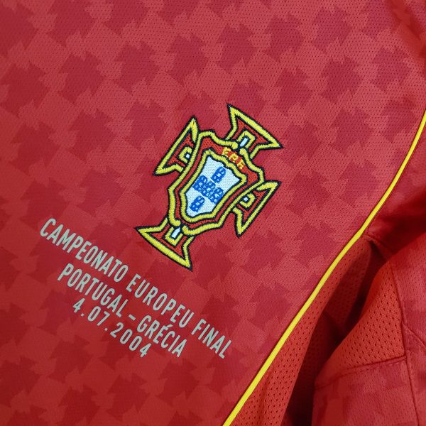 2004 Portugal home Retro S-XXL - Image 3