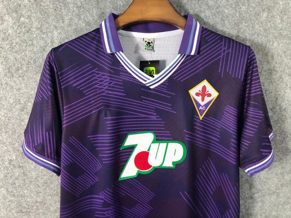 1992-93 ACF Fiorentina Home Retro S-XXL - Image 3