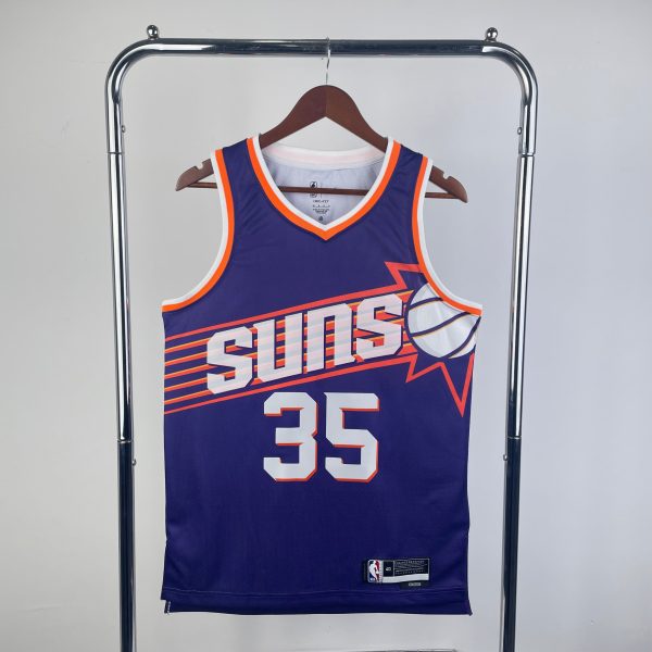 NBA 2024-25 Suns Away Purple No. 35 DURANT - Image 3