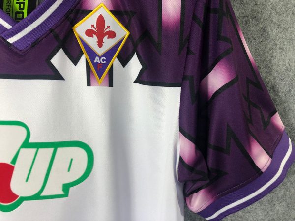 1992-93 ACF Fiorentina away Retro S-XXL - Image 3
