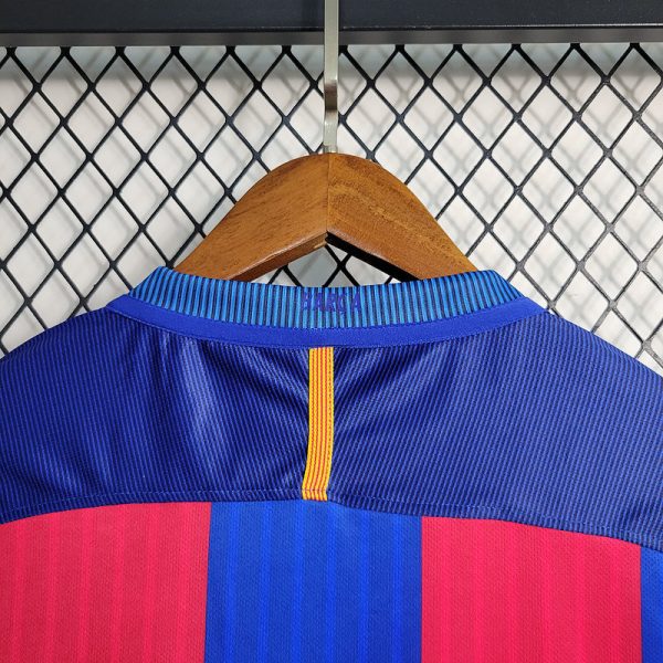 2016-17 Barcelona Home Retro S-XXL - Image 4