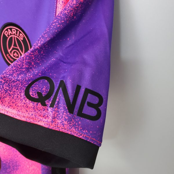 2020-21 Paris fourth away purple Retro S-2XL - Image 3