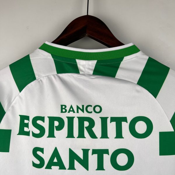 2003-04 Sporting Lisbon Home Retro S-XXL - Image 3