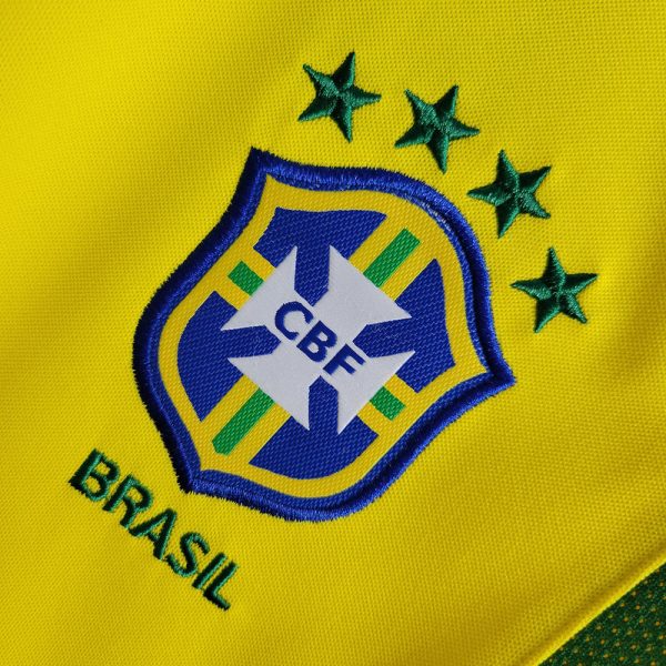 2002 Brazil home Retro S-XXL - Image 6
