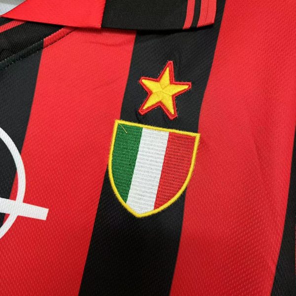 1996-97 AC Milan home Retro S-2XL - Image 3
