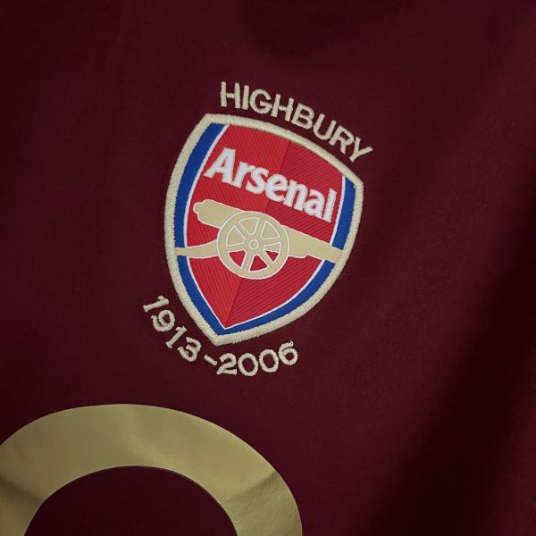 2005-06 Arsenal Home  Retro S-2XL - Image 3