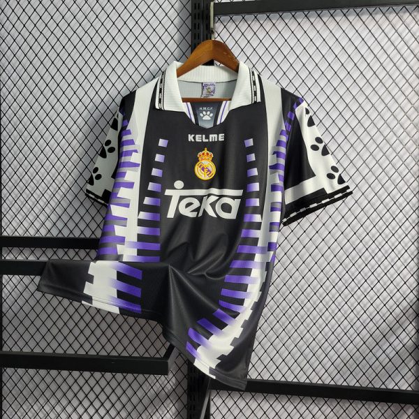 1997-98 Real Madrid Second away Retro S-2XL - Image 3
