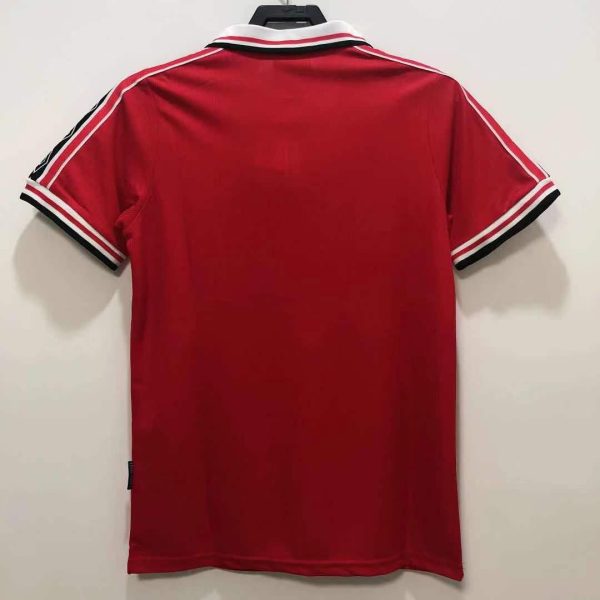 1998-99 Manchester United Home Retro S-2XL - Image 2