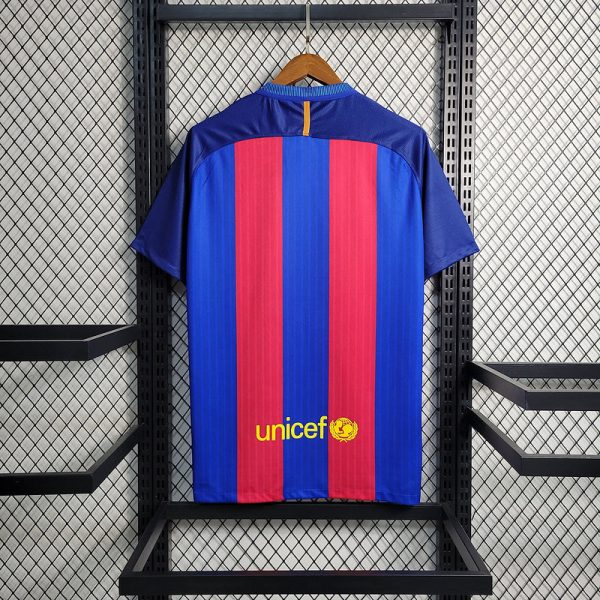 2016-17 Barcelona Home Retro S-XXL - Image 2