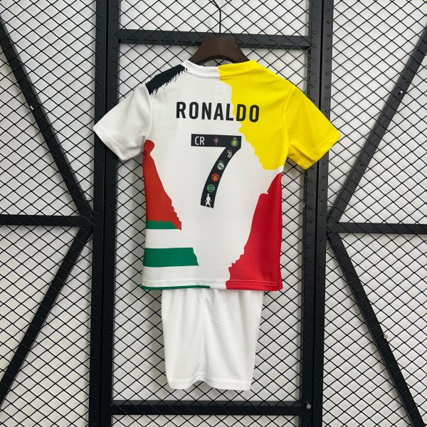 2025-26 Real Madrid Ronaldo 7 Commemorative Edition KIDS 16-28 - Image 2
