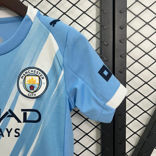 2025-26 Manchester City home Kids 16-28 - Image 3