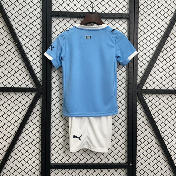 2025-26 Manchester City home Kids 16-28 - Image 2