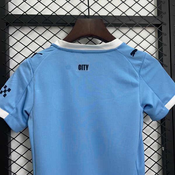 2025-26 Manchester City home Kids 16-28 - Image 6