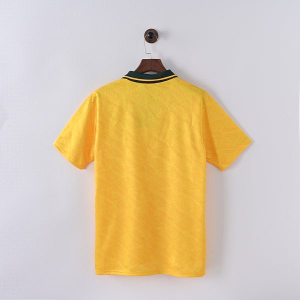 1991-93 Brazil Home Retro S-2XL - Image 2