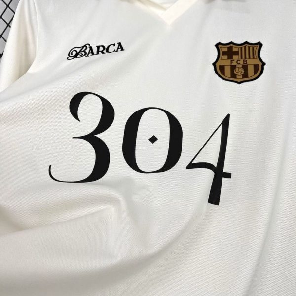 2024-25 Barcelona 304 White Especial S-XXL - Image 3