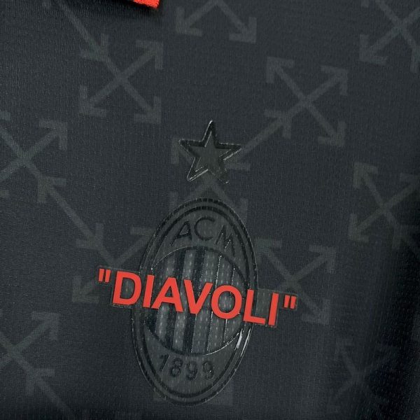 2025-26 AC Milan Black Green Special S-4XL - Image 4