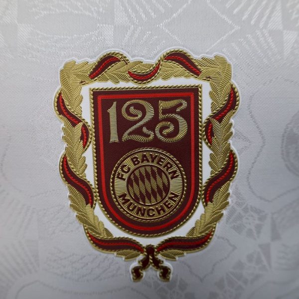 2025-26 Bayern Munich 125 Years White Player S-2XL - Image 4