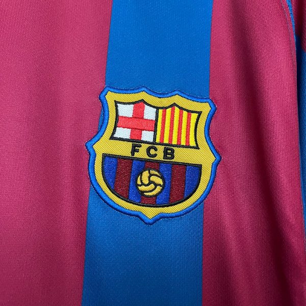2005-06 Barcelona Home Retro S-XXL - Image 5