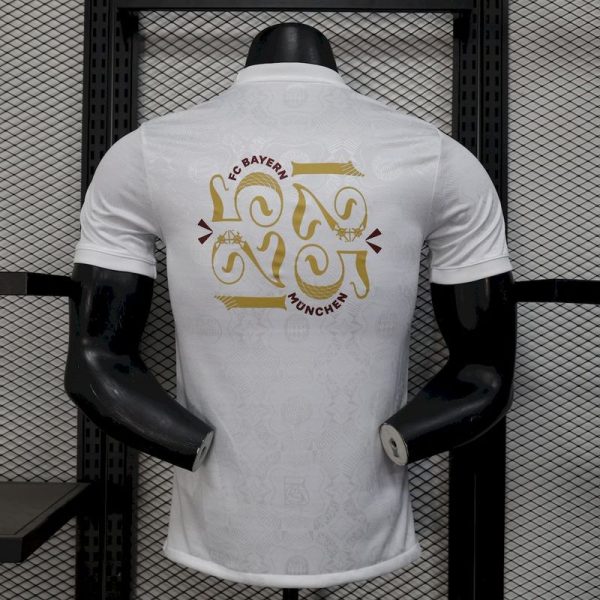 2025-26 Bayern Munich 125 Years White Player S-2XL - Image 2