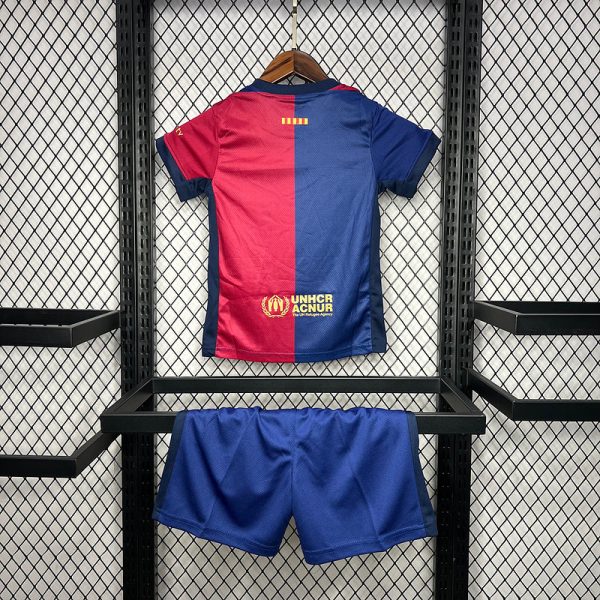 2024-25 Barcelona Home KIDS 16-28 - Image 2